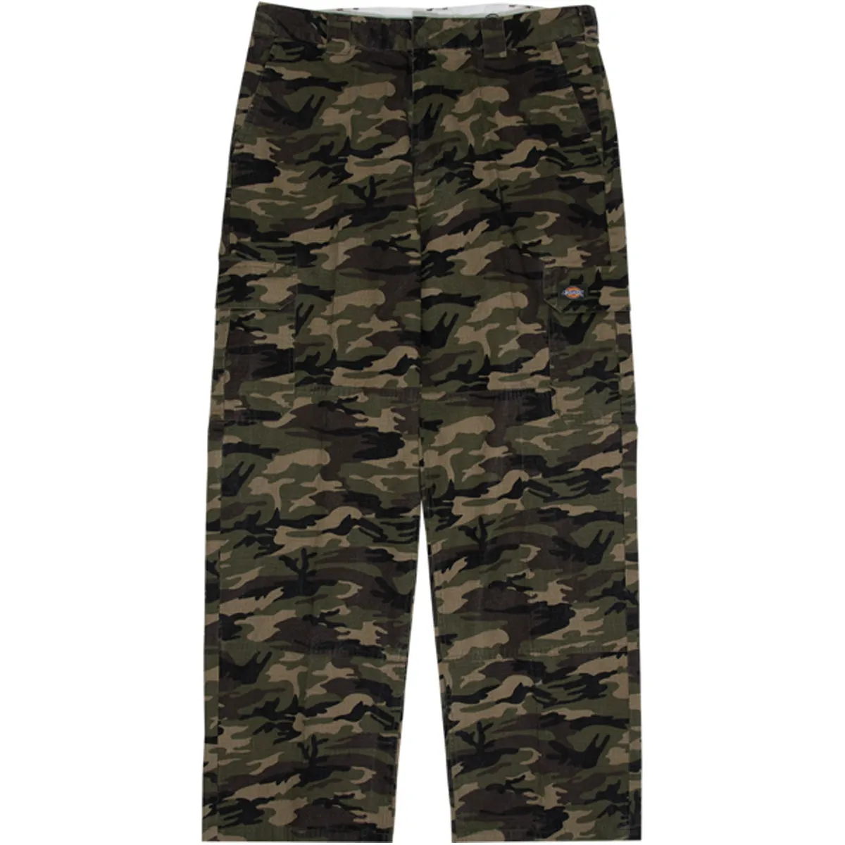 Dickies - 85-283 Loose Fit Double Knee Ripstop Cargo Pants Camo Dickies