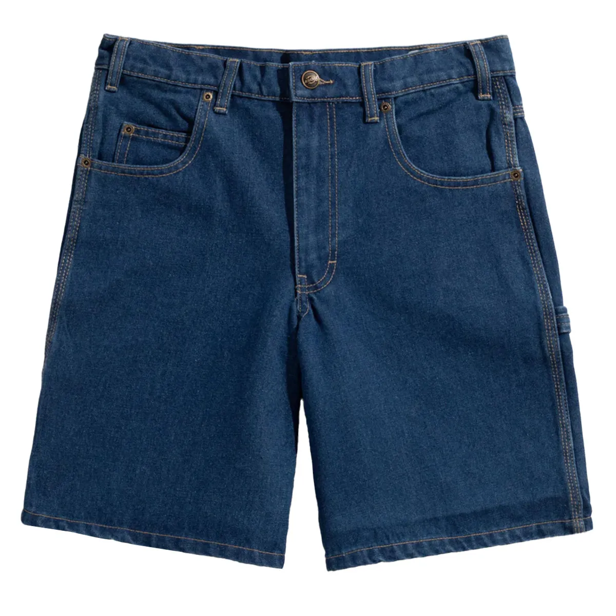 Dickies - DX200 Relaxed Fit Carpenter Denim Youth Shorts Stone Washed Indigo Dickies