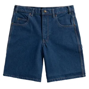 Dickies - DX200 Relaxed Fit Carpenter Denim Youth Shorts Stone Washed Indigo Dickies
