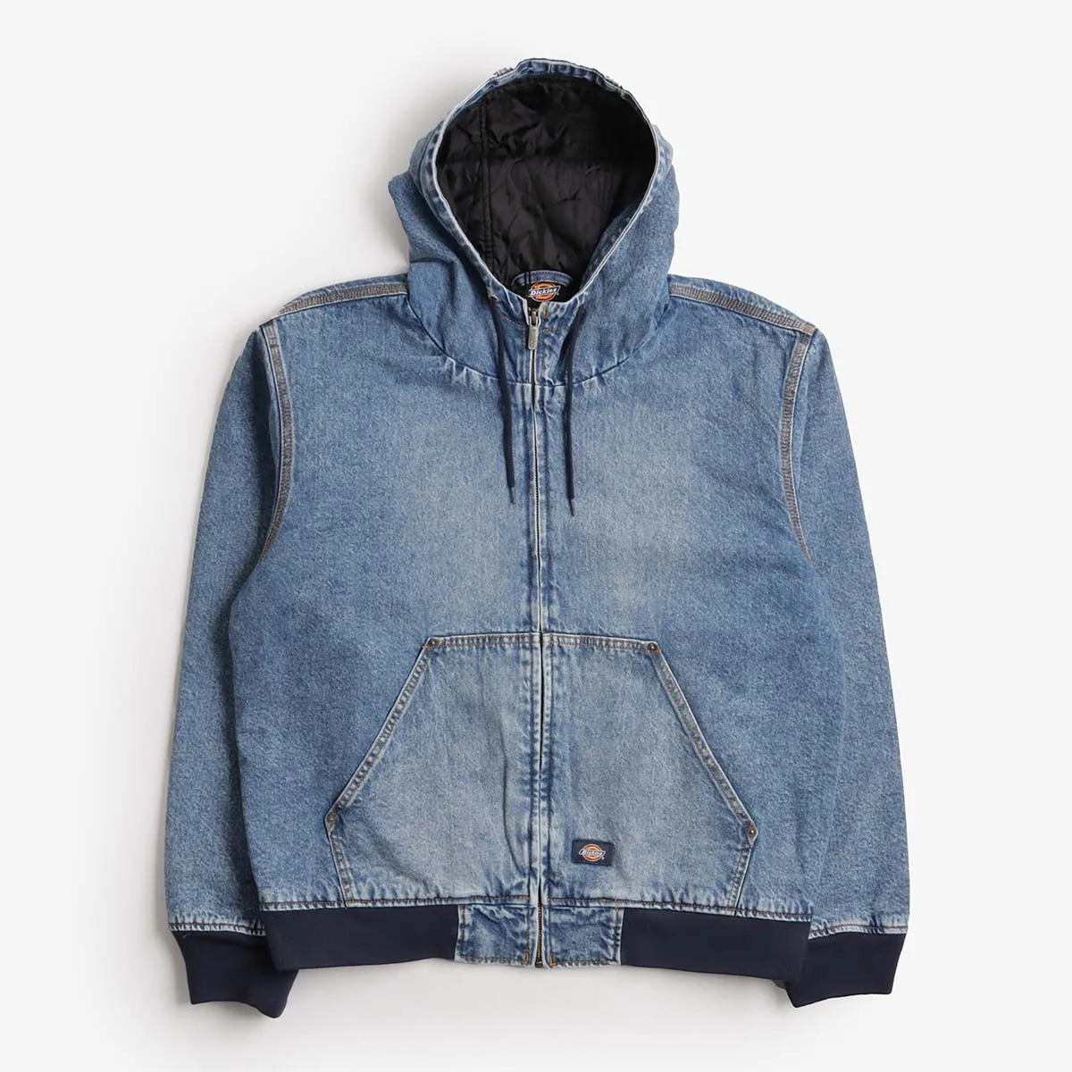 Dickies Menswear Dickies Hooded Denim Jacket