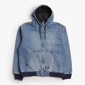 Dickies Menswear Dickies Hooded Denim Jacket