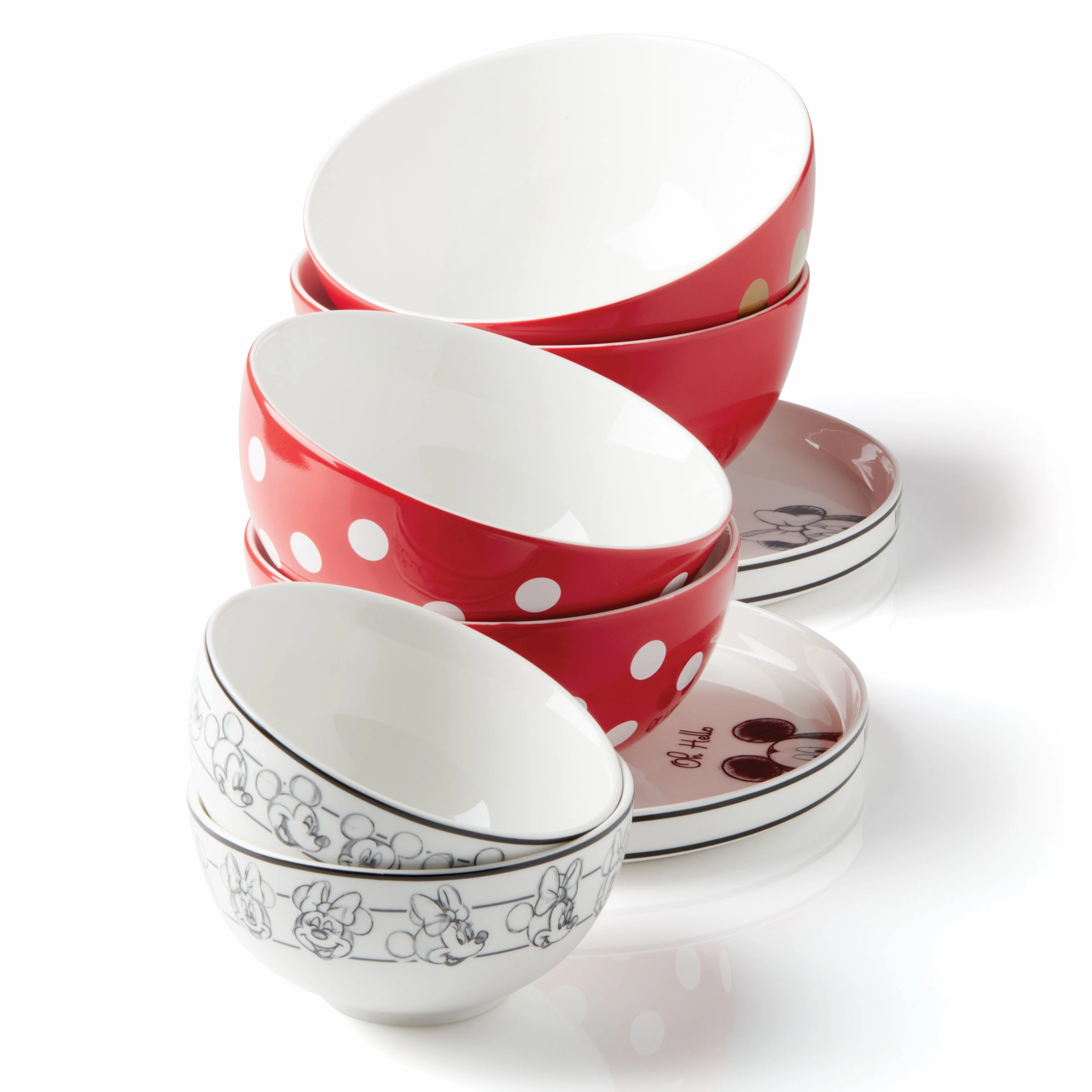 Disney 8-Piece Nesting Dinnerware Set