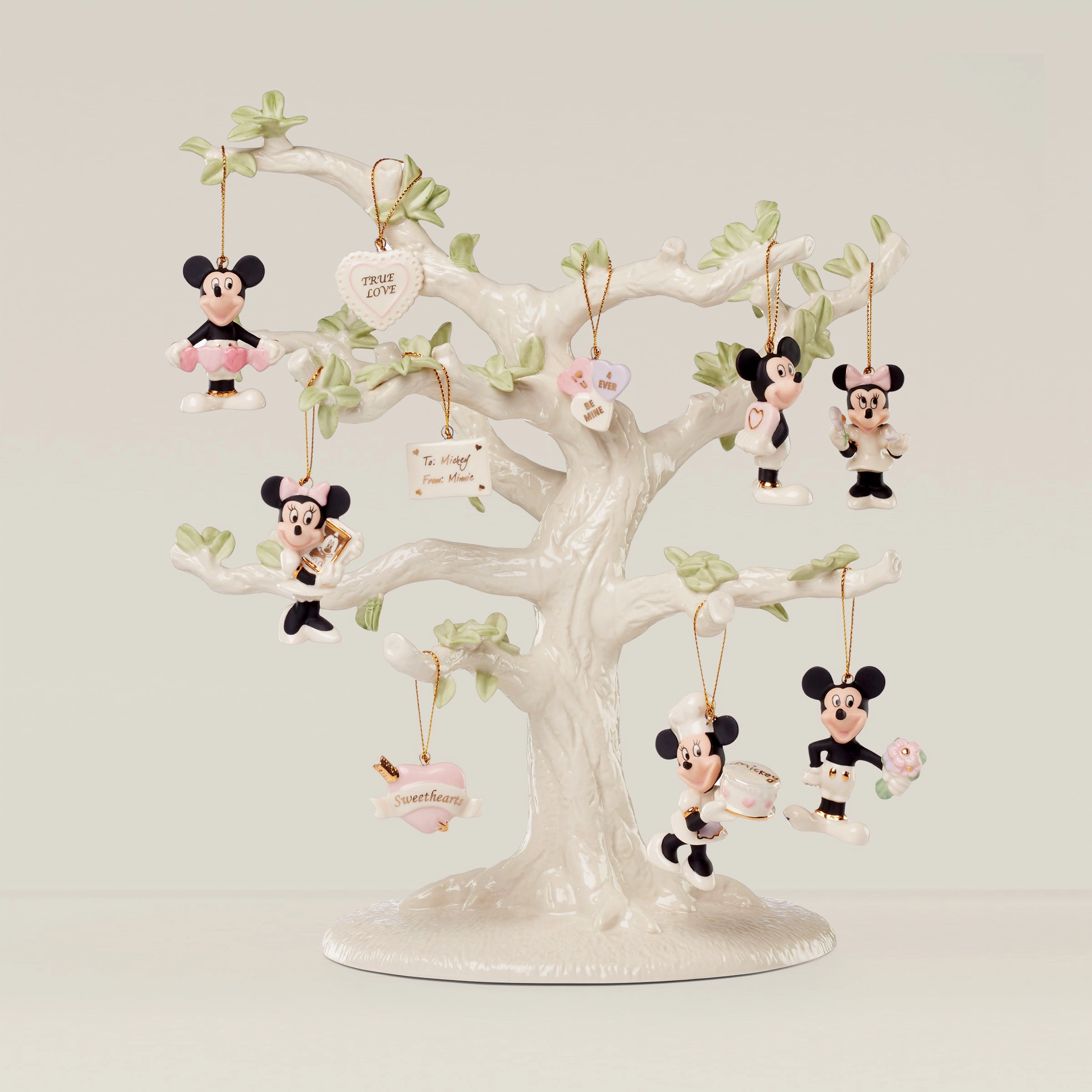 Disney Romantic Moments 10-Piece Ornament Set