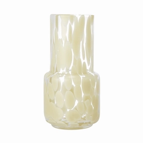 Dot Pattern Flower Vase M Beigehome decor ,wall decor 