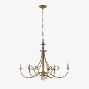 Double Twist Chandelierrustic chandelier,bedroom chandelier 