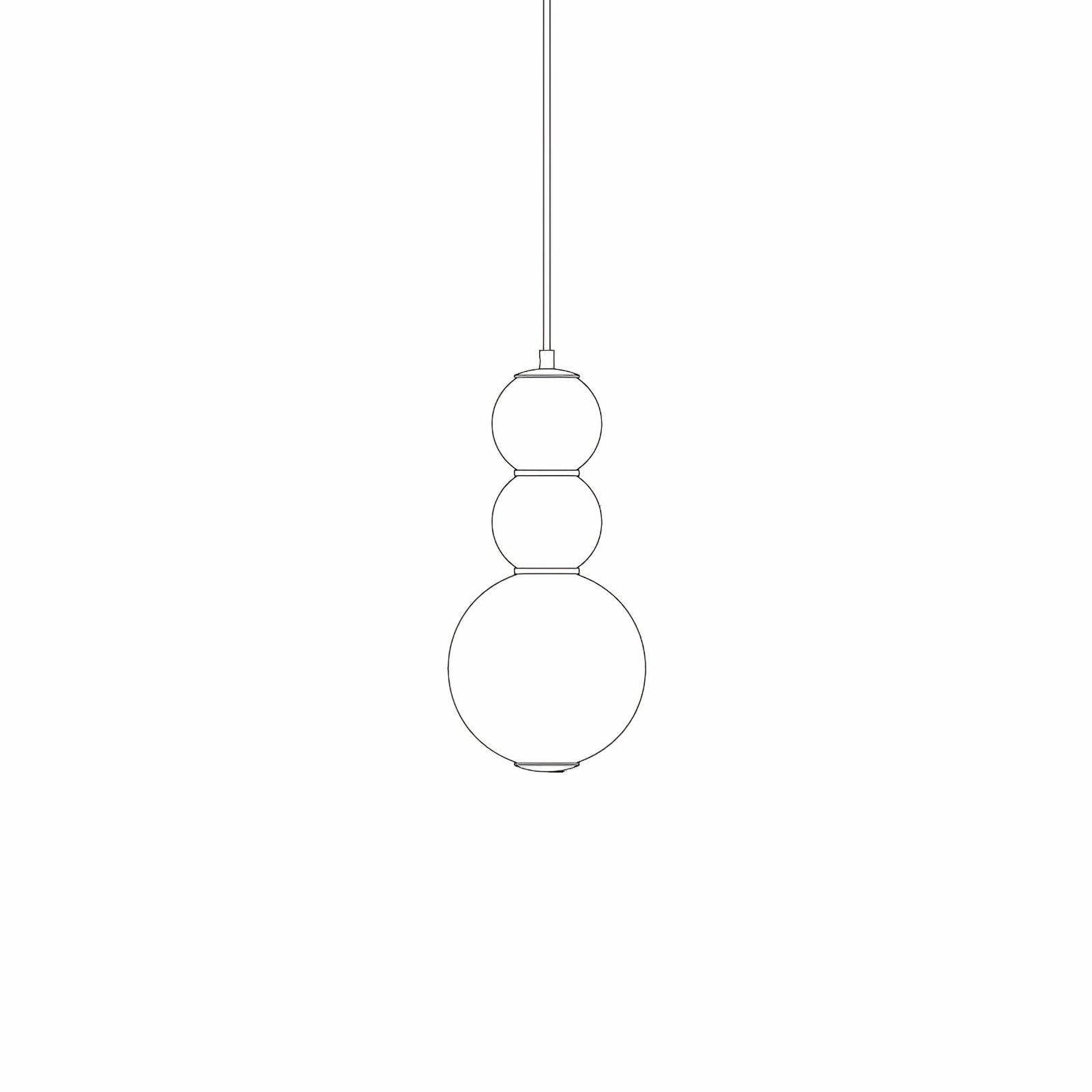 Double Globe Pendant Lamp