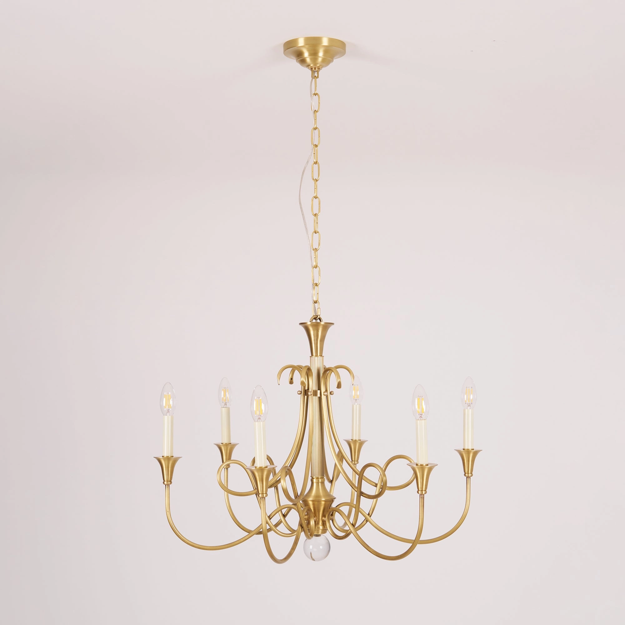Double Twist Chandelier