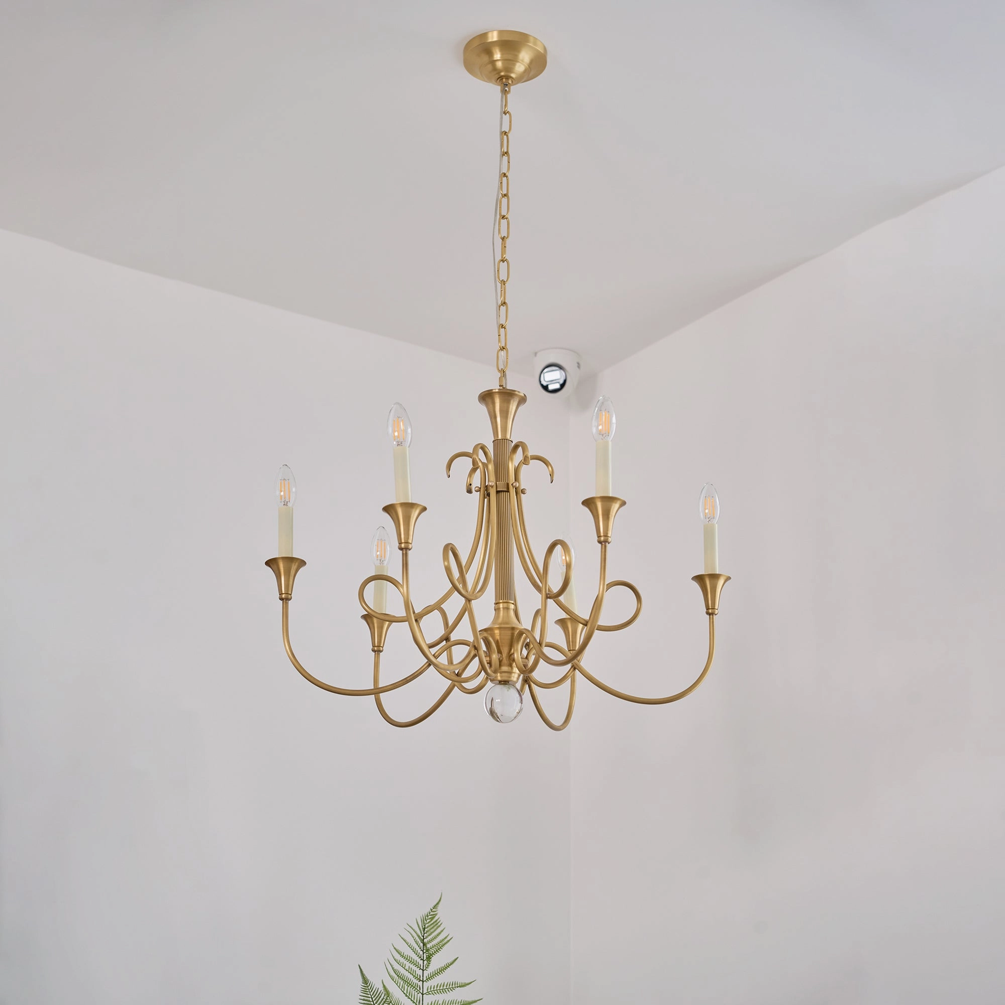 Double Twist Chandelier