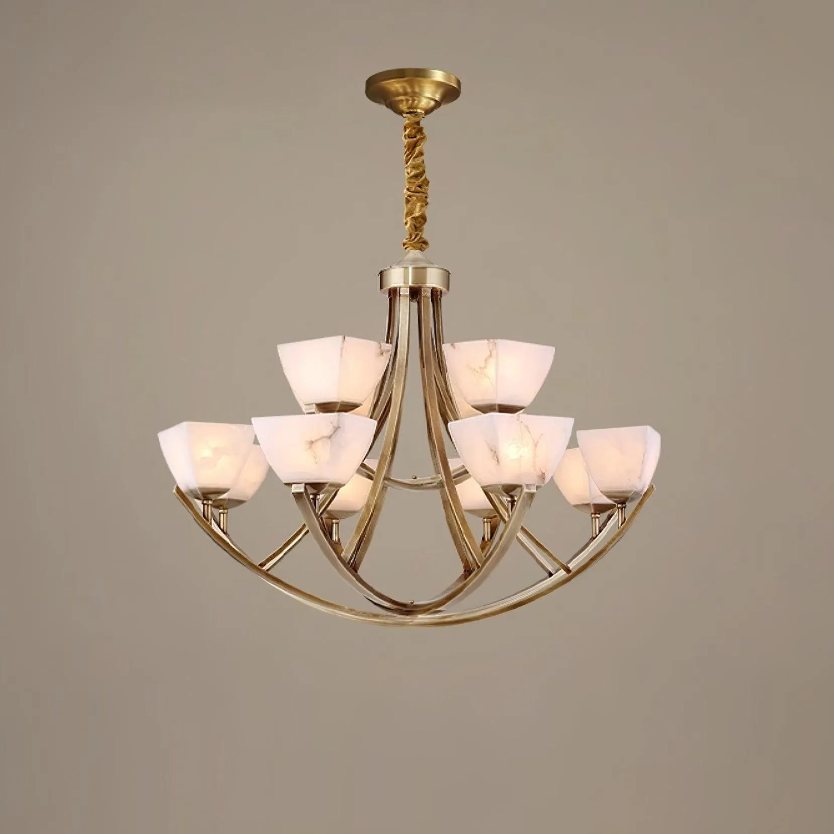 Dover Brass Chandelier