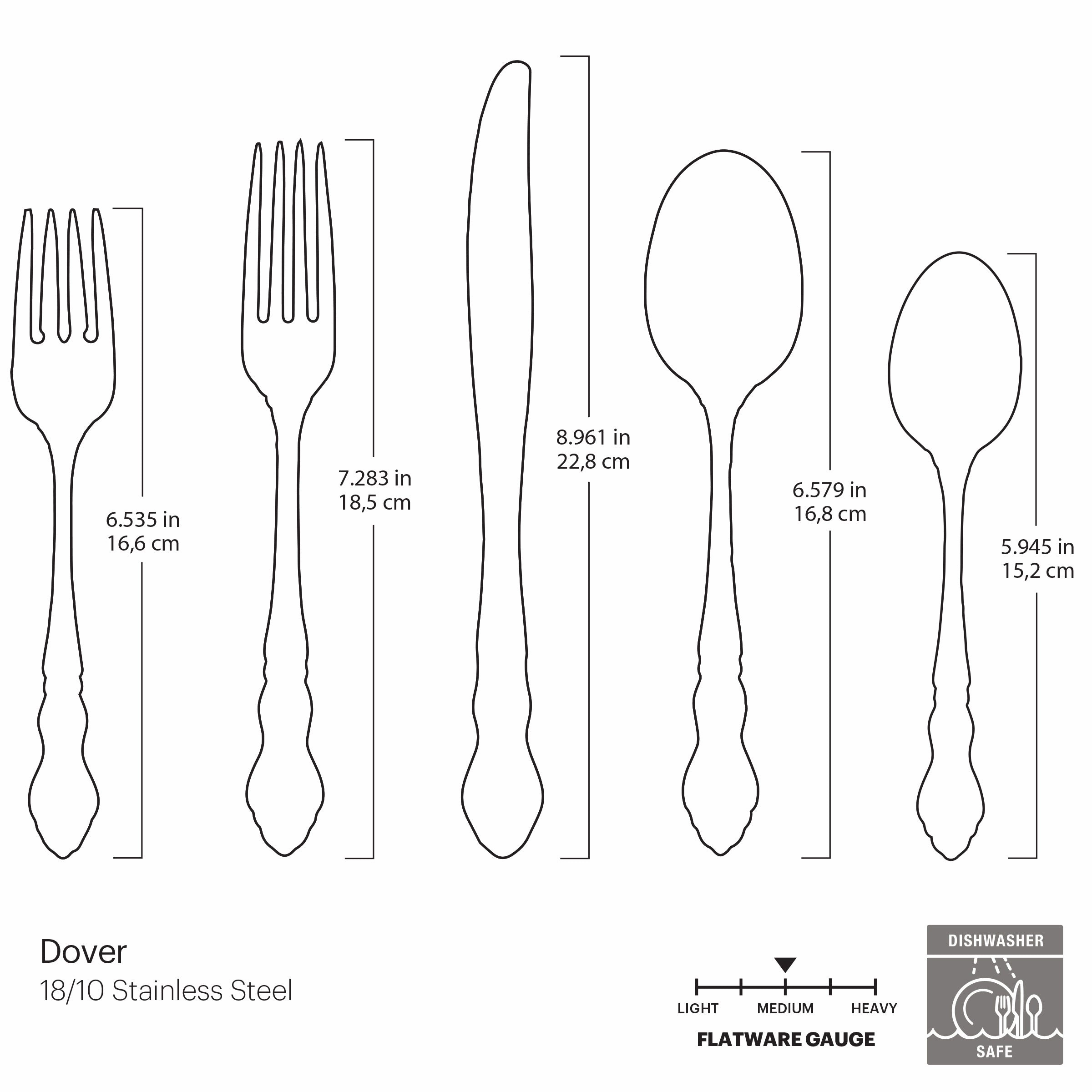 Dover 20 Piece Flatware Set