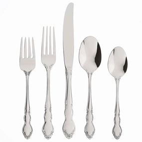 Dover 45 Piece Flatware Seteco-friendly bamboo fiber tableware set 
