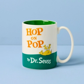 Dr. Seuss' Hop On Pop Mugglass cups ,personalized mugs 