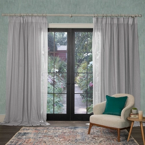 Draper Sheer Pencil Pleat Curtains Smokebedding sets ,throw blankets 