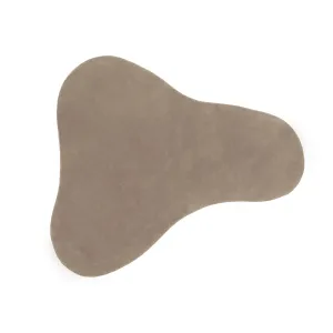 Drew Taupe Brown Irregular Washable Rugmodern color block patchwork rug