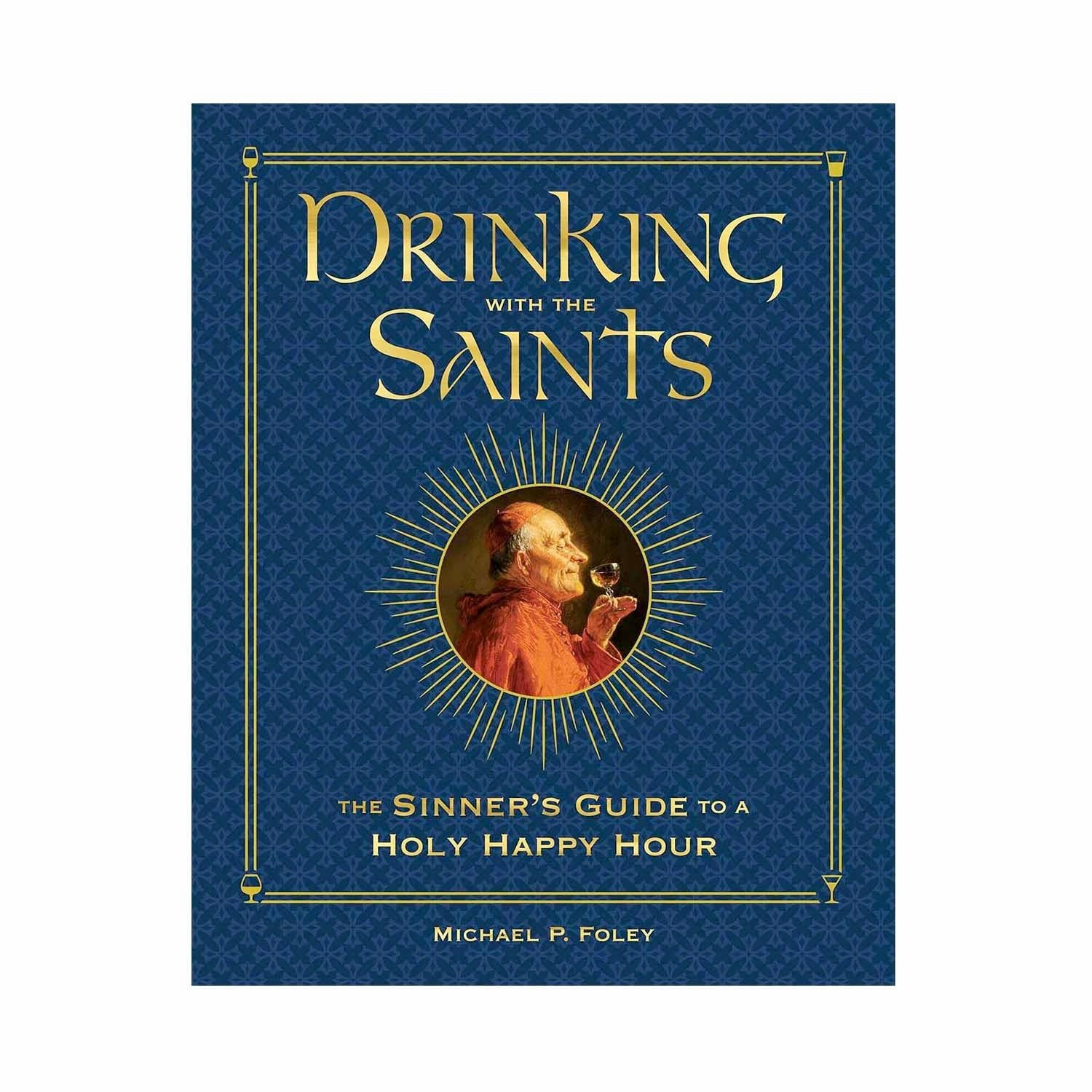 Drinking with the Saints Bookhome decor ,wall decor 