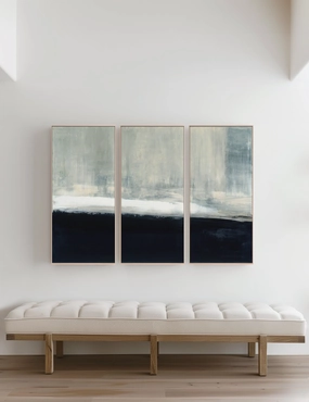 Driven Triptych Wall Art (Set of 3) by Carol Benson-Cobbnordic style wall decor