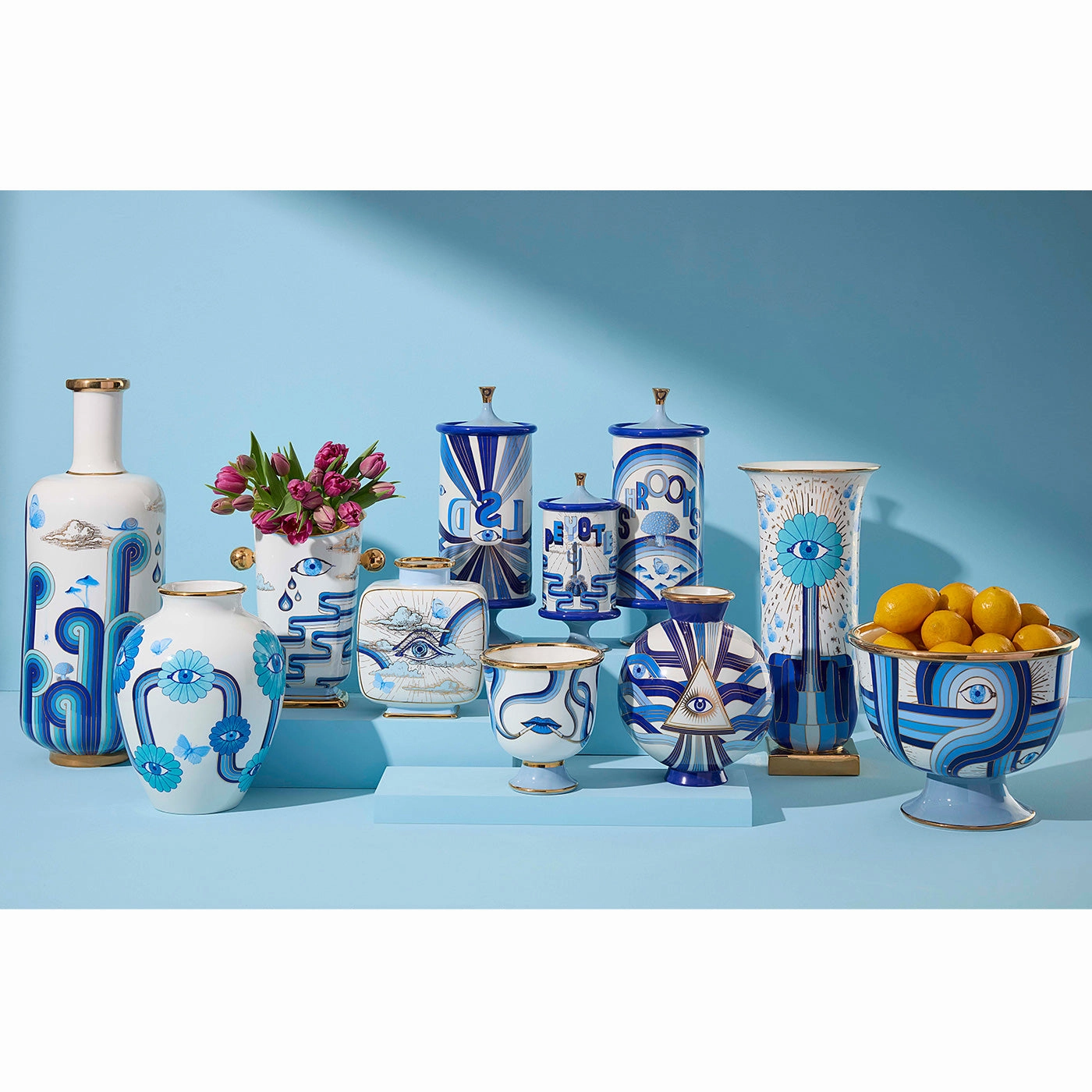 Druggist Tall Flared Vase