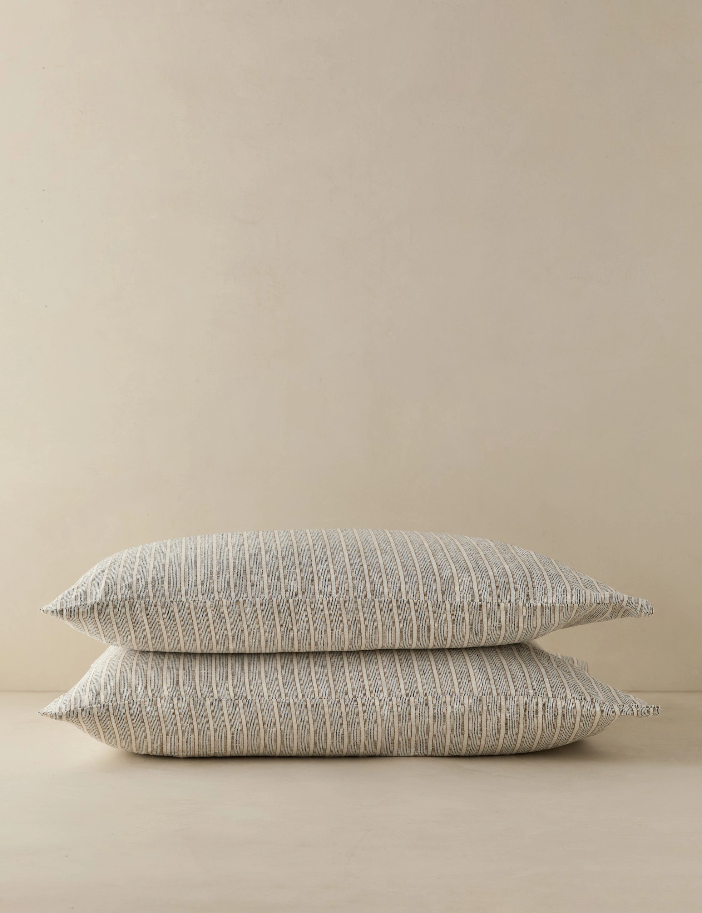 Eadlin Striped European Flax Linen? Pillowcase Setbedding sets ,throw blankets 