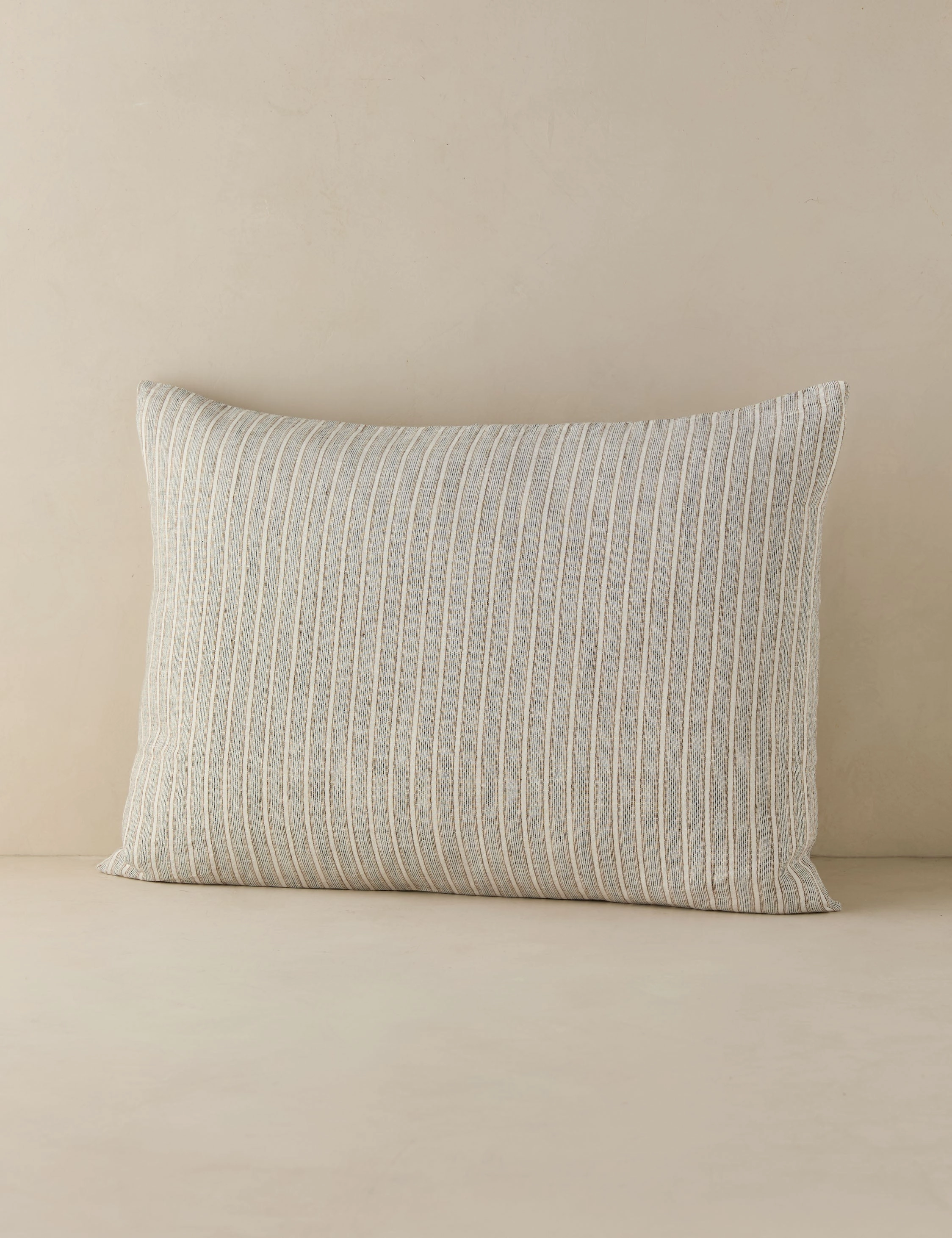 Eadlin Striped European Flax Linen? Shambedding sets ,throw blankets 