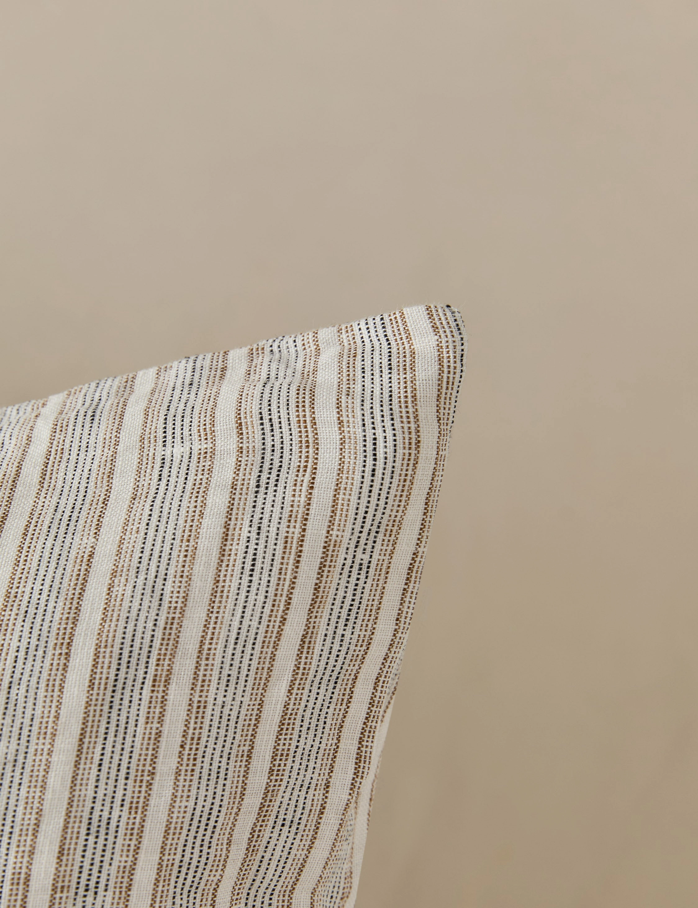 Eadlin Striped European Flax Linen? Sham