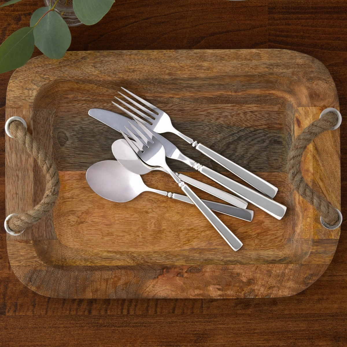 Easton Satin 20 Piece Flatware Set