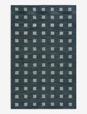 Ebba Hand-Tufted Wool Rugmodern color block patchwork rug