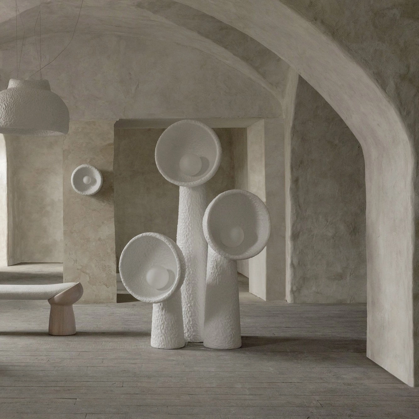 Echo Sculptural Floor Lamp