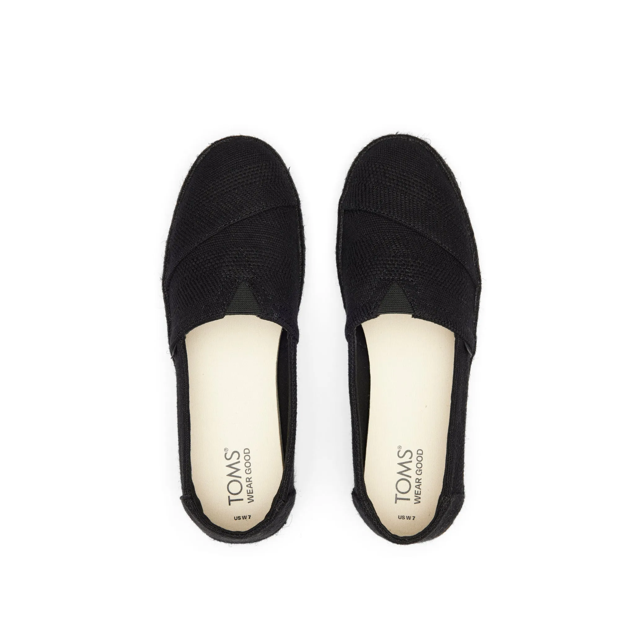 Eco-Friendly Alpargata Rope 2.0 Black Linen Espadrille for Comfort and Style