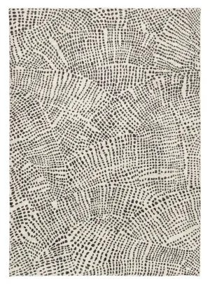 Eddie Charcoal Grey Abstract Tribal Pattern Washable Rugmodern color block patchwork rug