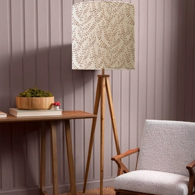 Eden Anna & Aratus Complete Floor Lamp Nut/Siennamodern home decor ,home decor for bedroom 