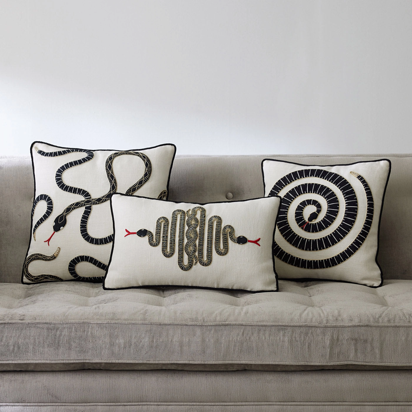 Eden Embroidered Pillow