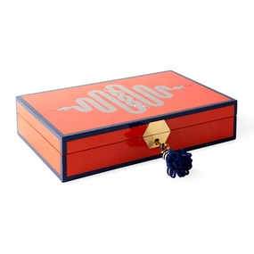 Eden Lacquer Jewelry Boxdecorative storage box ,stackable storage box 