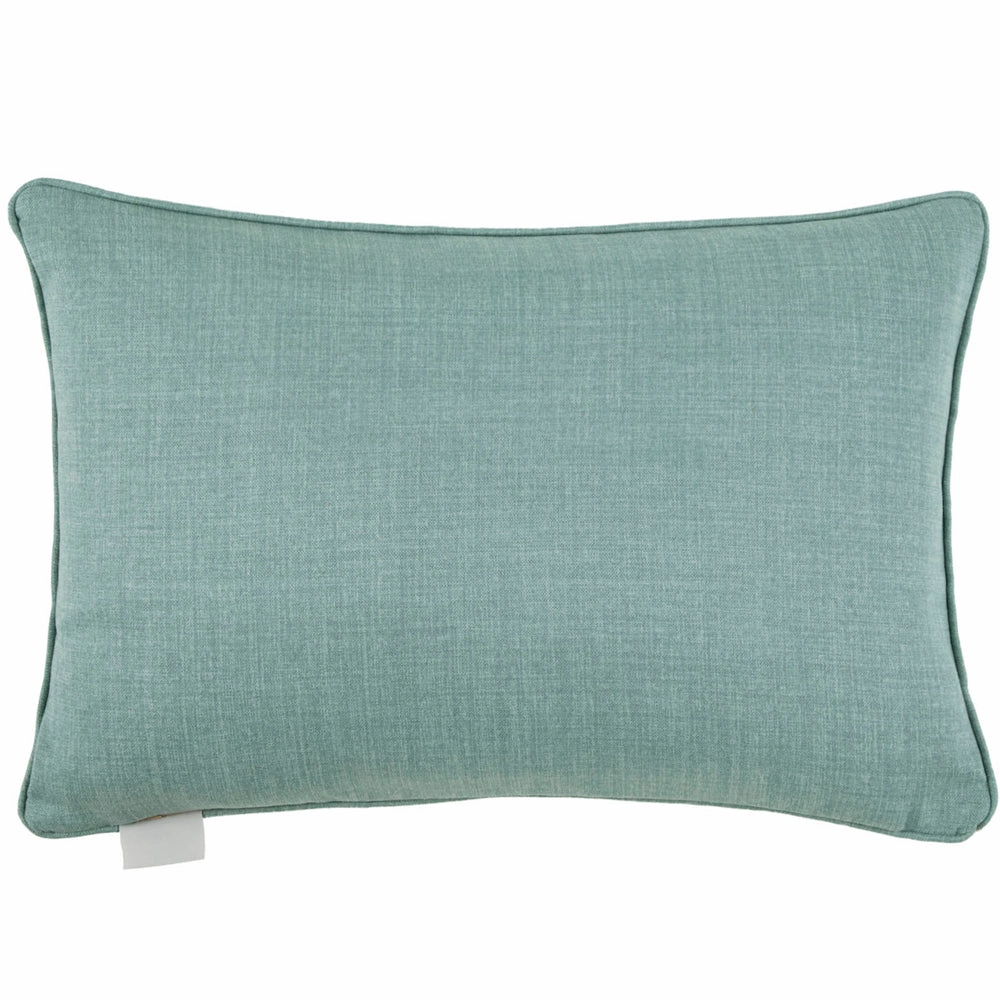 Eden Leaves Printed Cushion Ocean