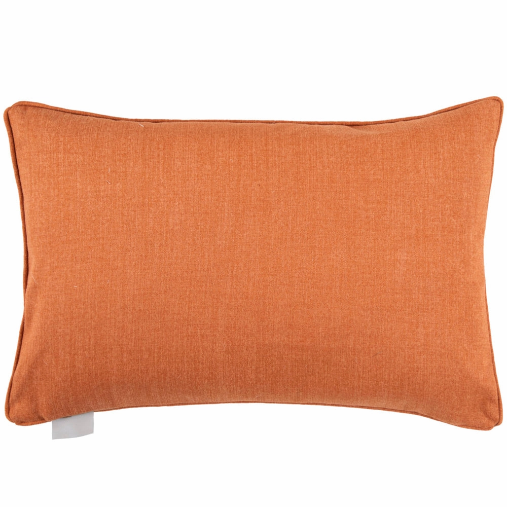 Eden Leaves Printed Cushion Sienna