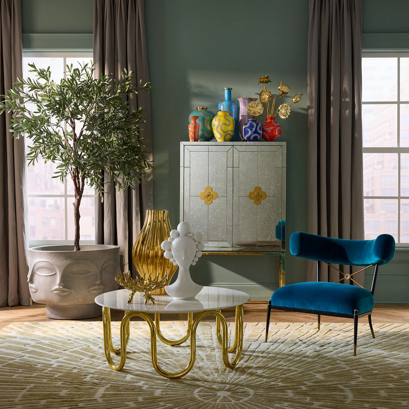 Eden Tall Flared Vase