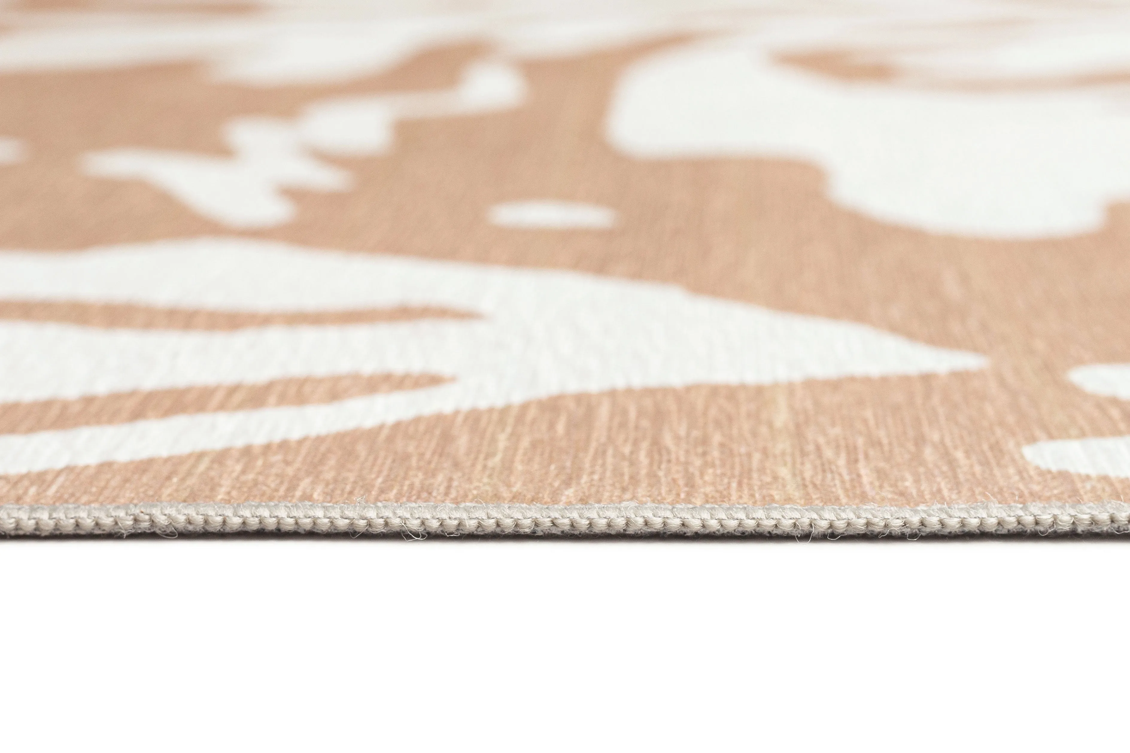 Edrielle Brown Cream Indoor Outdoor Washable Rug *NO RETURNS UNLESS FAULTY