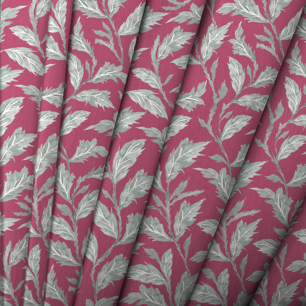 Eildon Printed Cotton Made to Measure Roman Blinds Fuchsia