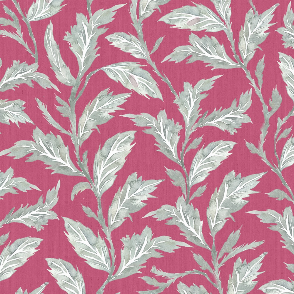 Eildon Printed Cotton Made to Measure Roman Blinds Fuchsia