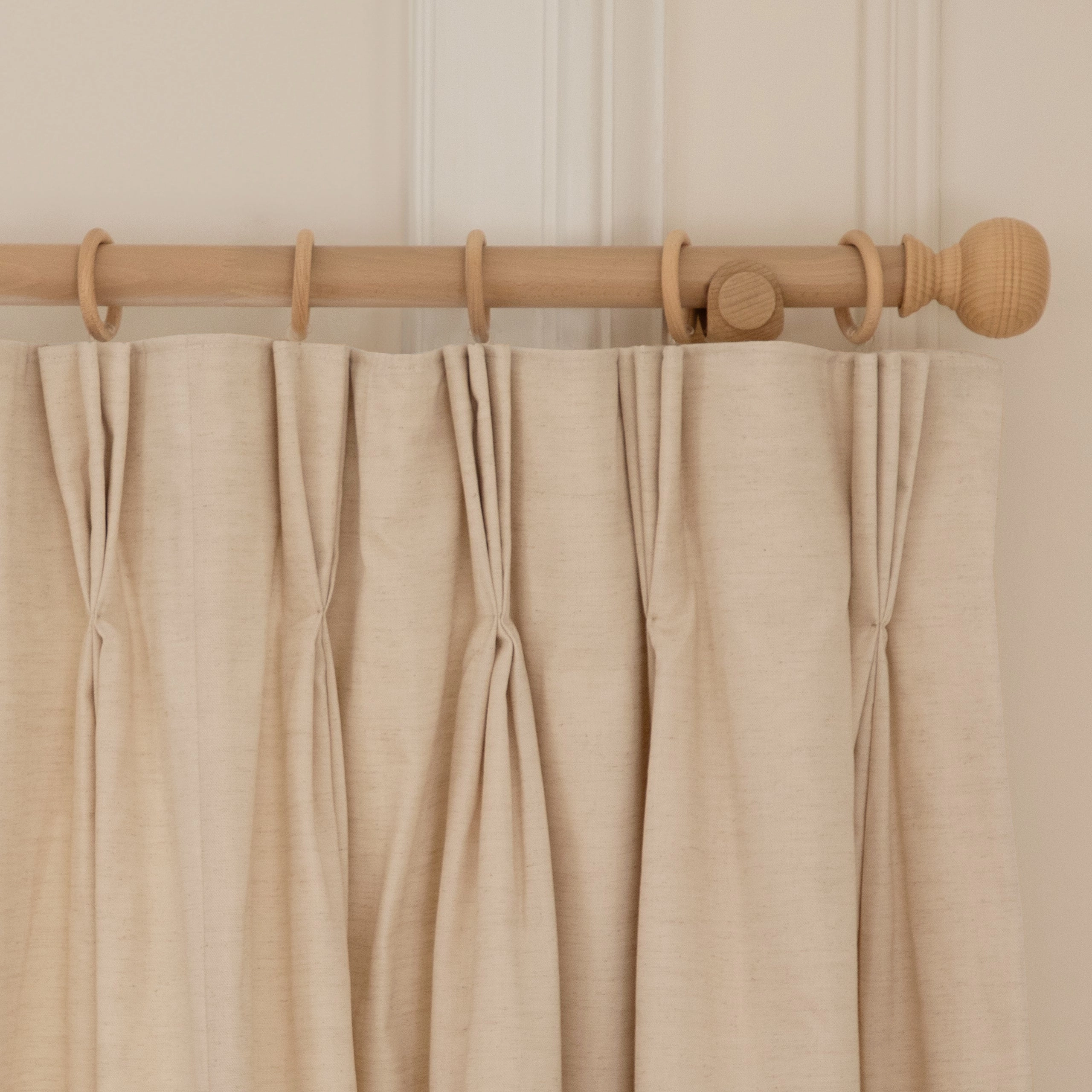 Eildon Printed Made to Measure Curtains Stone