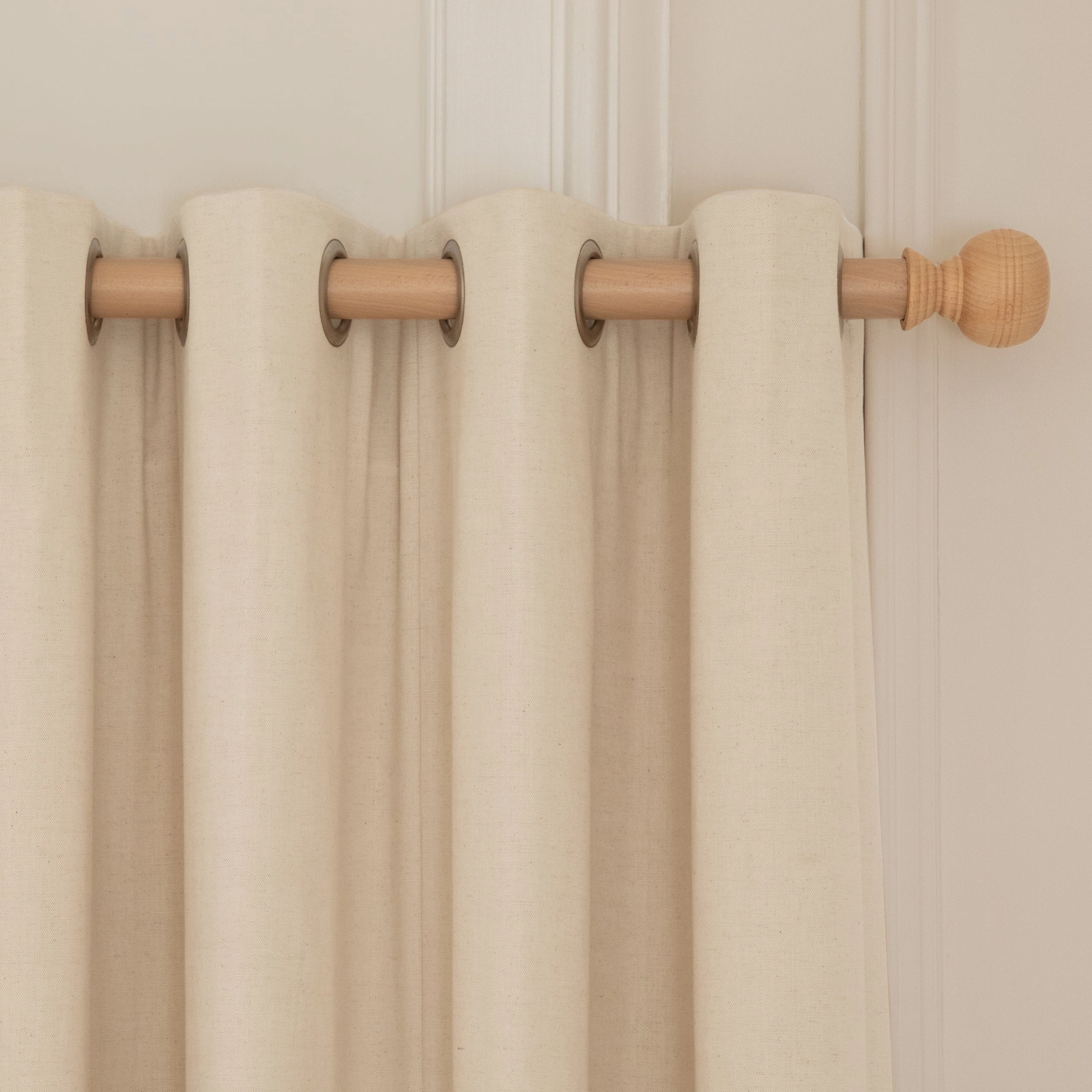 Eildon Printed Made to Measure Curtains Stone