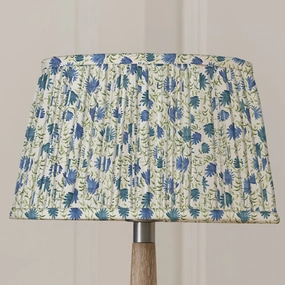 Elai Pleated Tapered Lamp Shade Denimhome decor ,wall decor 