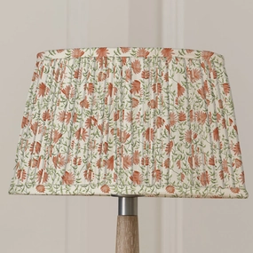 Elai Pleated Tapered Lamp Shade Terracottamodern home decor ,home decor for bedroom 