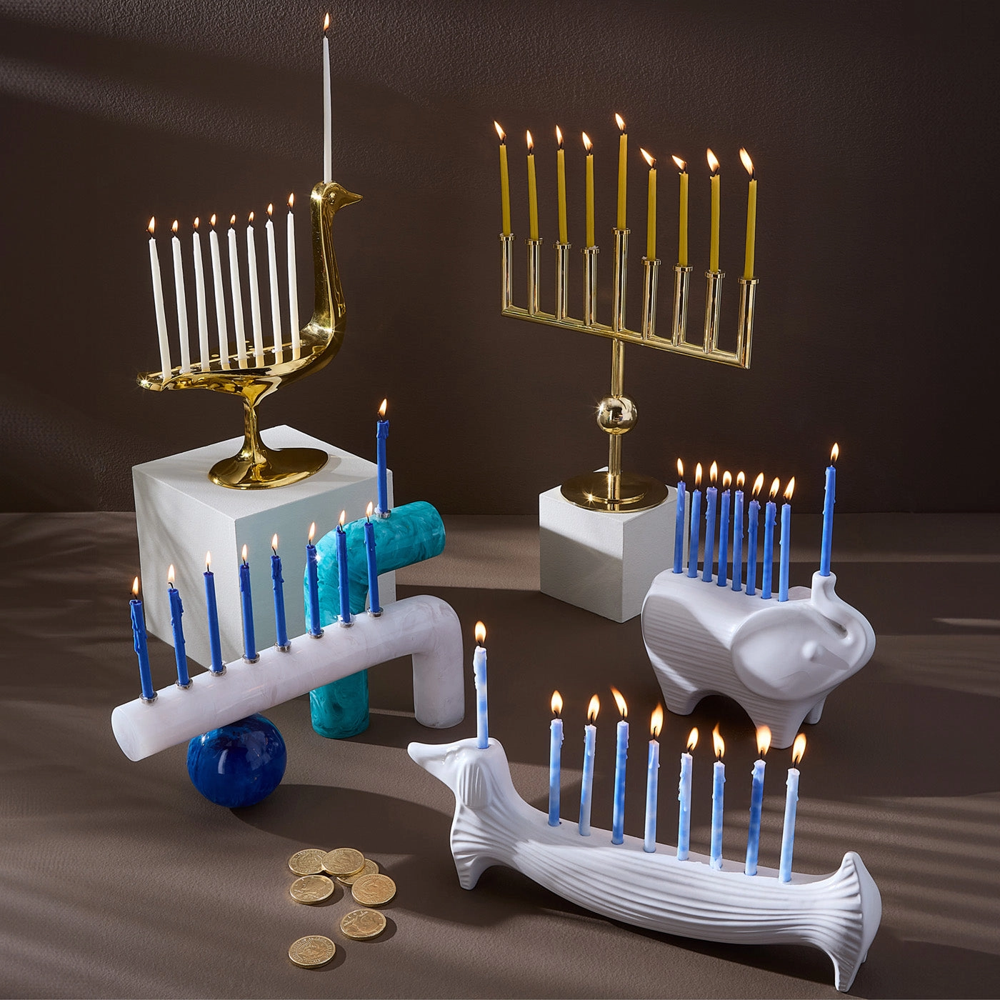 Elephant Menorah