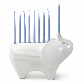 Elephant Menorahhandmade ceramic dinnerware set