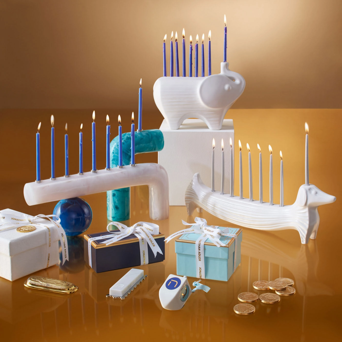 Elephant Menorah