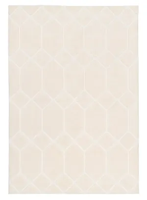 Elif Ivory Geometric Rugmodern color block patchwork rug