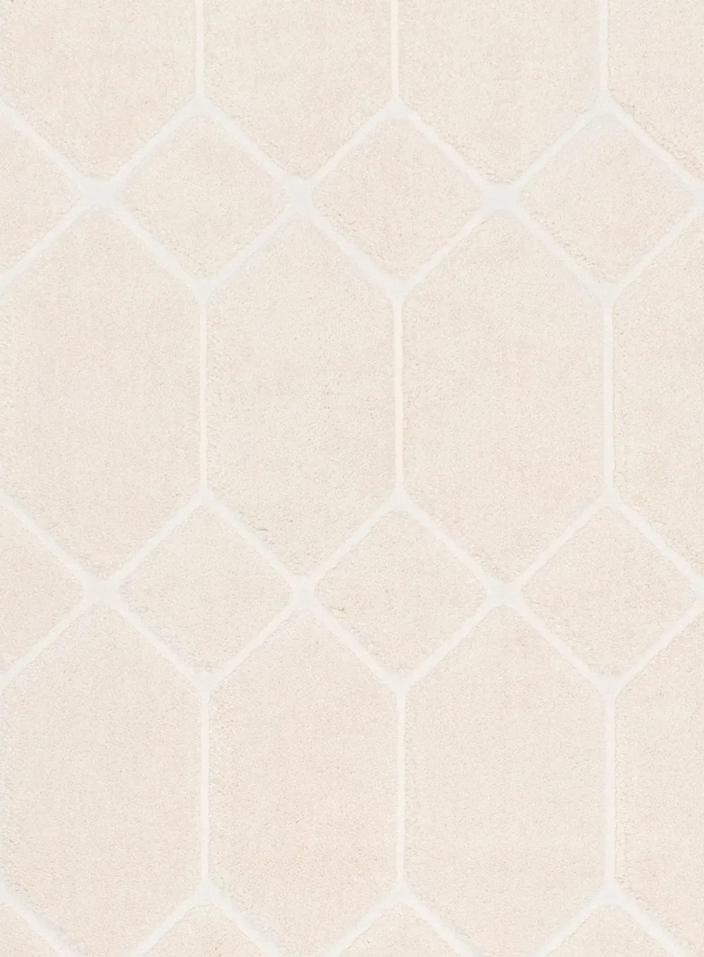 Elif Ivory Geometric Rug