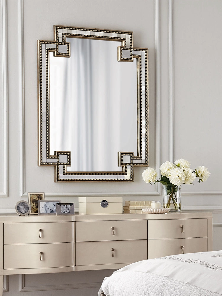Elise Art Deco Frame Wall Mirror