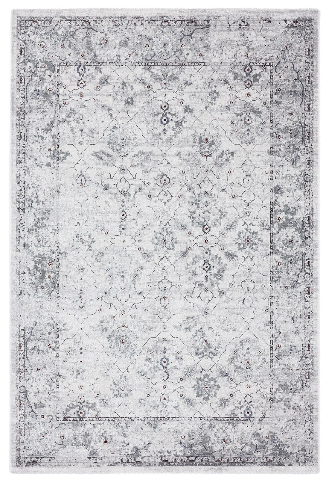 Elisha Grey and Blue Traditional Distressed Medallion Rug *NO RETURNS UNLESS FAULTYmodern color block patchwork rug