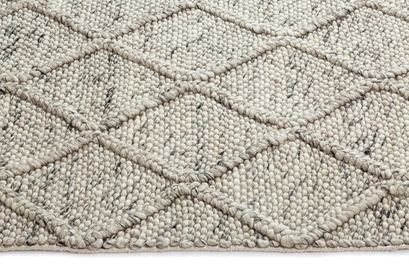 Ella Grey Marble Wool Rug *NO RETURNS UNLESS FAULTY